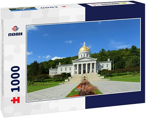 Noah Jigsaw Puzzle Vermont State House, Montpelier, Vermont, USA. Vermont State House is Greek Revival Style Built in 1859 1000 Pieces