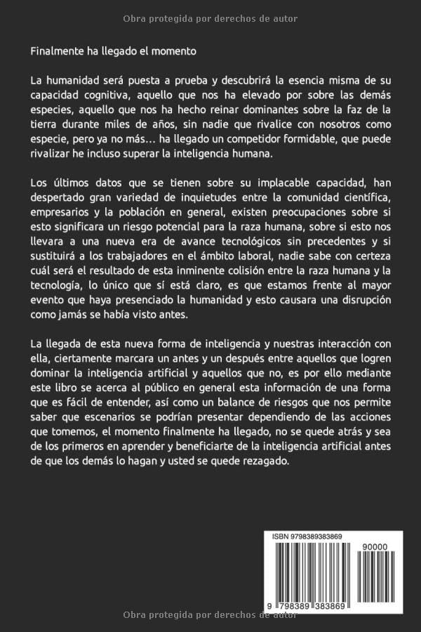 Miniatura 2 de INTELIGENCIA HUMANA VS INTELIGENCIA ARTIFICIAL EL DESPERTAR DE LOS DIOSES DIGITALES (Spanish Edition)