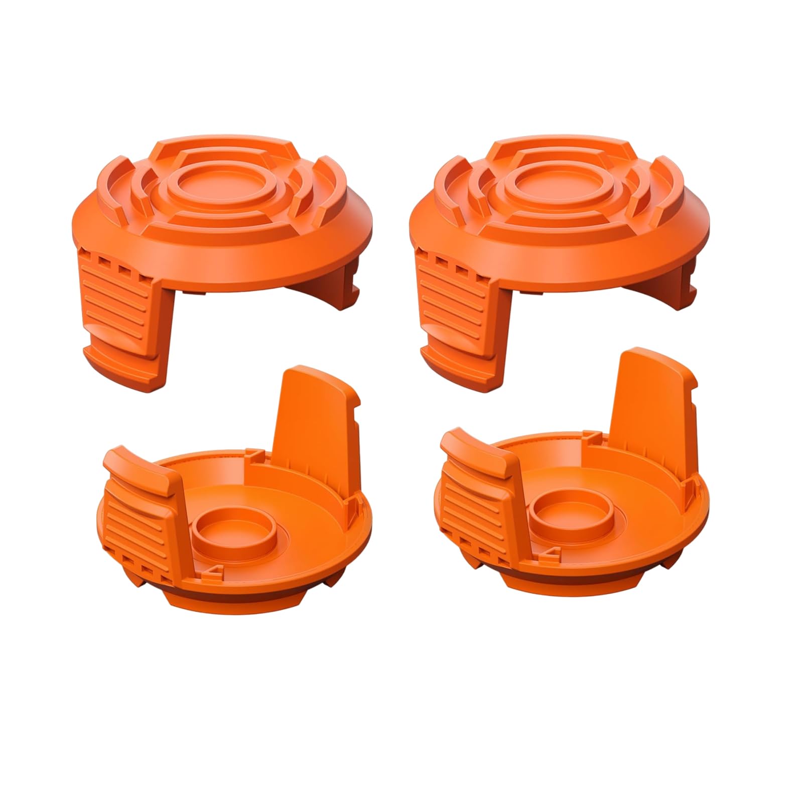 Wakhaワッハ 4 Pack WA0010 GT Trimmer Replacement Spool Cap Covers,50006531