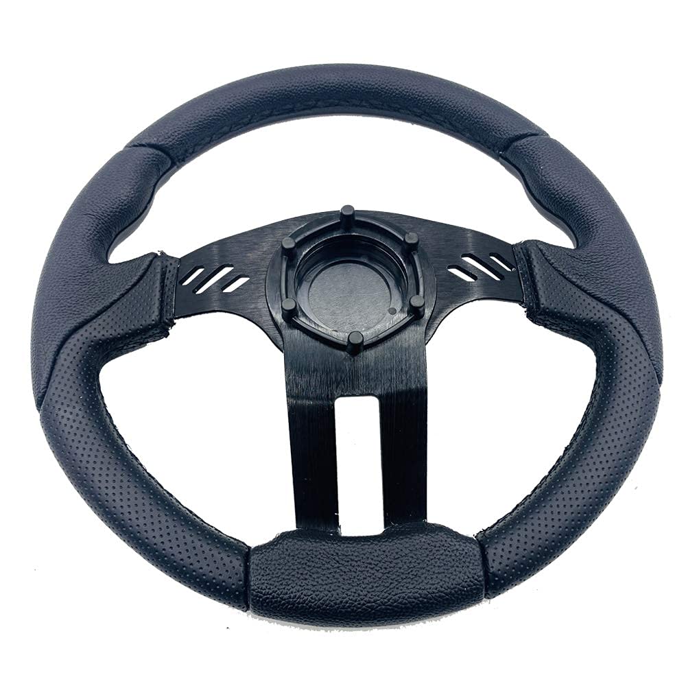 12.5 Inch Golf Cart Steering Wheel Carbon Fiber For Golf Cart Club Car