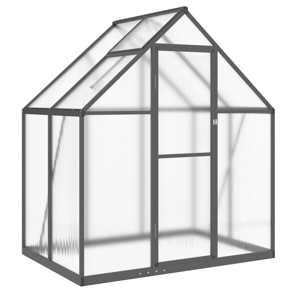 Serre de jardin en aluminium avec cadre de base pour réussir tous vos semis