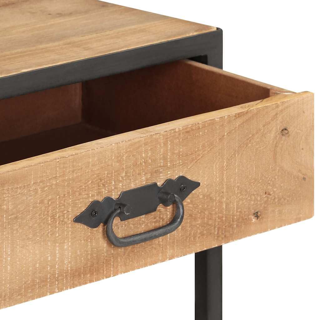 Table console en bois massif recyclé 90 x 35 x 74 cm