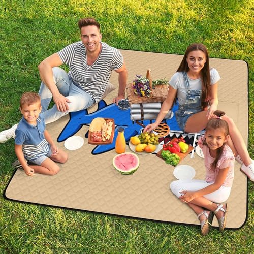 Couverture de plage requin dessin animé imperméable et pliable - 8
