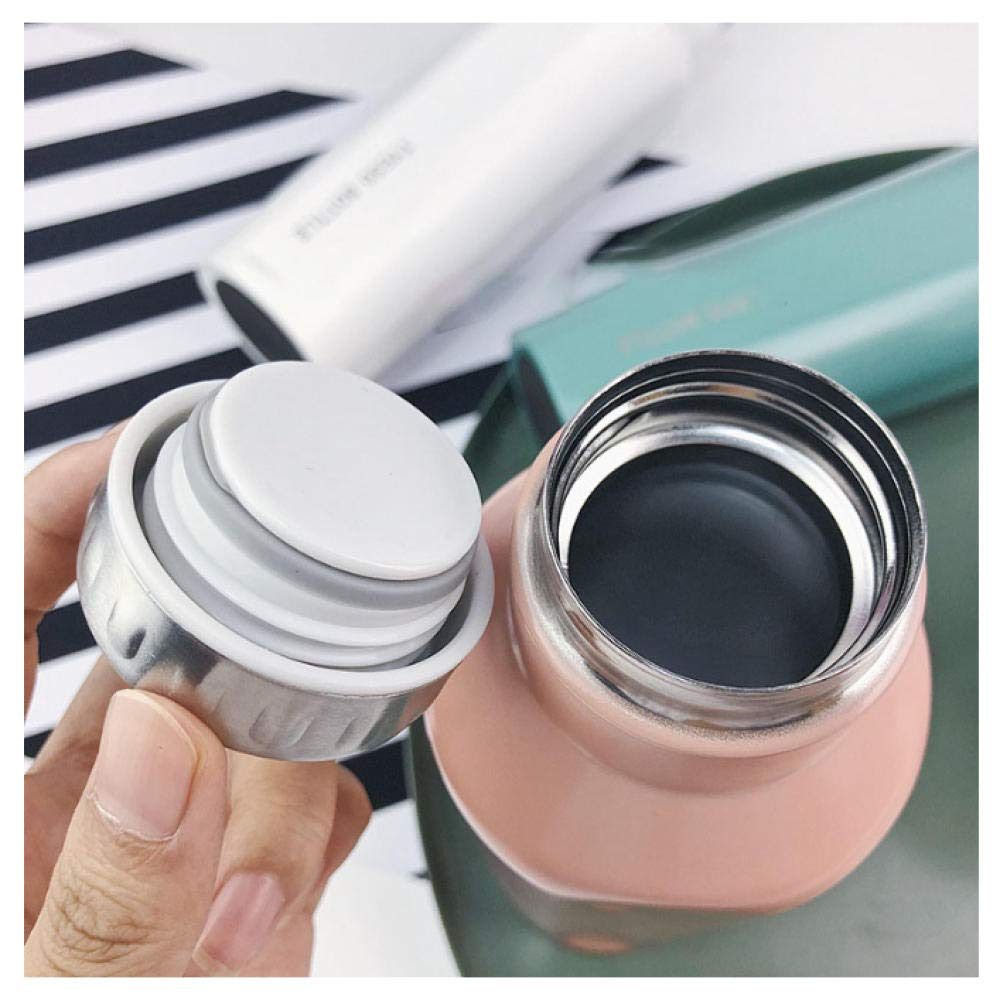 Termo de acero inoxidable de 500 ml con aislamiento térmico para viaje, leche, café, cola, vasos