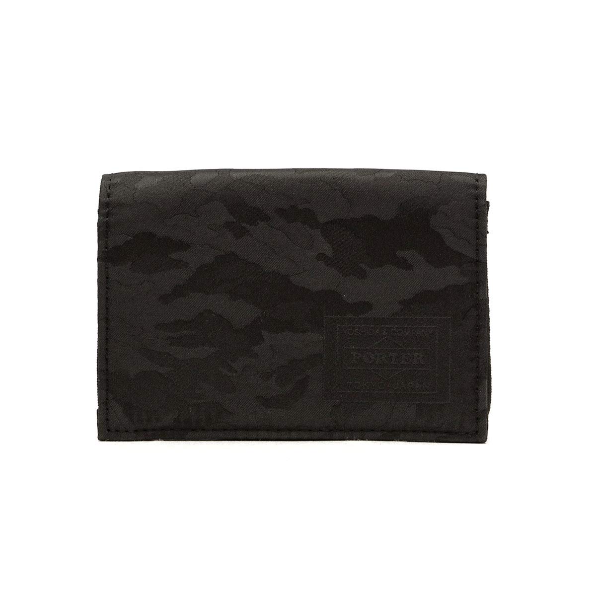Porter Gili 886-16147 Business Card Case, Business Card Holder, Gili 886-16147, Men's, Women's, 10x Points, Easy Birthday Present, Gift Wrapping, Woodland Camo BLK (13)