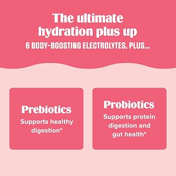 Ultima Replenisher Electrolyte Powder Drink Mix Bundle Sugar Free Crave Killer and Gut Health, 14 Stickpacks 6 Electrolytes and Minerals Keto Friendly, Vegan, Non-GMO