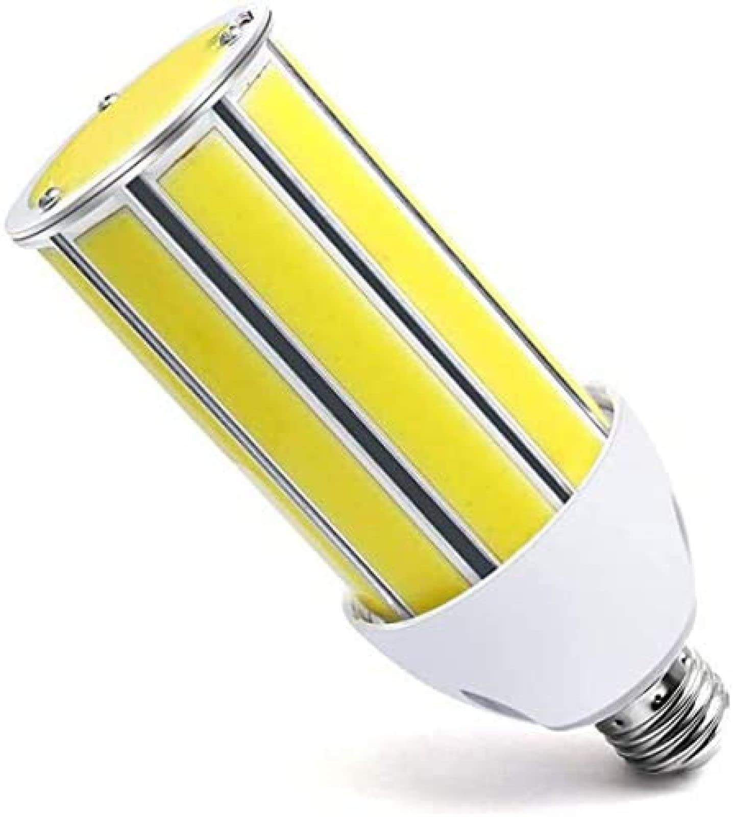 Superhelle 50-W-LED-Mais-Glühbirne, 5000 Lumen, tageslichtweiß, E26/E27-Sockel, 350-W-äquivalente LED-Straßen- und Flächenleuchte für Außen- und Innenbereiche, Fabrik, Garage, Lager, Scheune