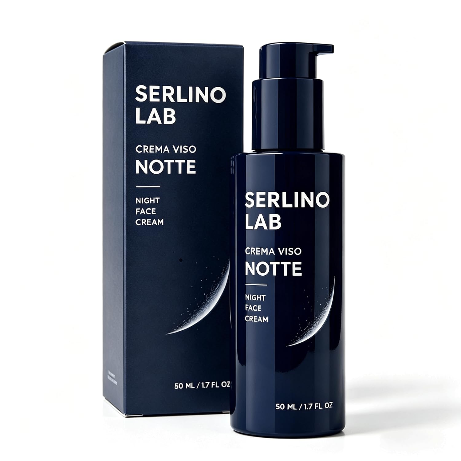 Night Anti-Wrinkle Face Cream for Men with Retinol & Hyaluronic Acid, 50ml