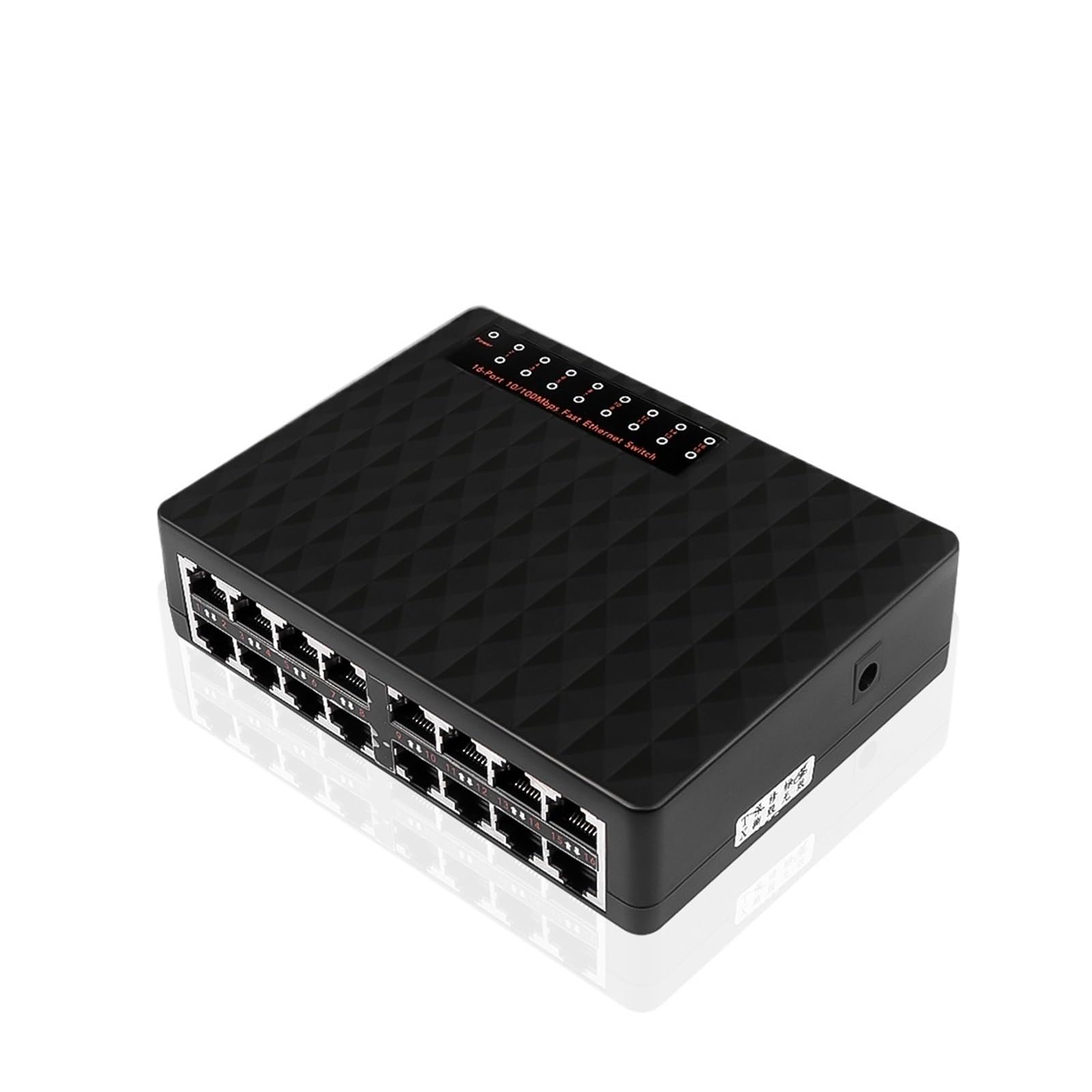 Commutateur réseau 16 ports hub Ethernet répartiteur internet RJ45 intelligent US Plug