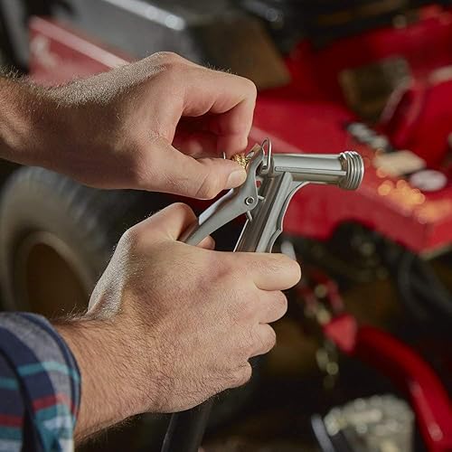 Miniatura 3 de Gilmour Boquilla rociadora de manguera de metal sólido con rosca frontal, riego de jardín, 573TF, paquete de 4