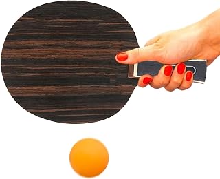 Limily Table Tennis Racket,Professional Sports Paddle For Adults | 5-layer Table Tennis Equipment For Beginners, Table Tennis Paddle With Wood, Soft Grips For Adults