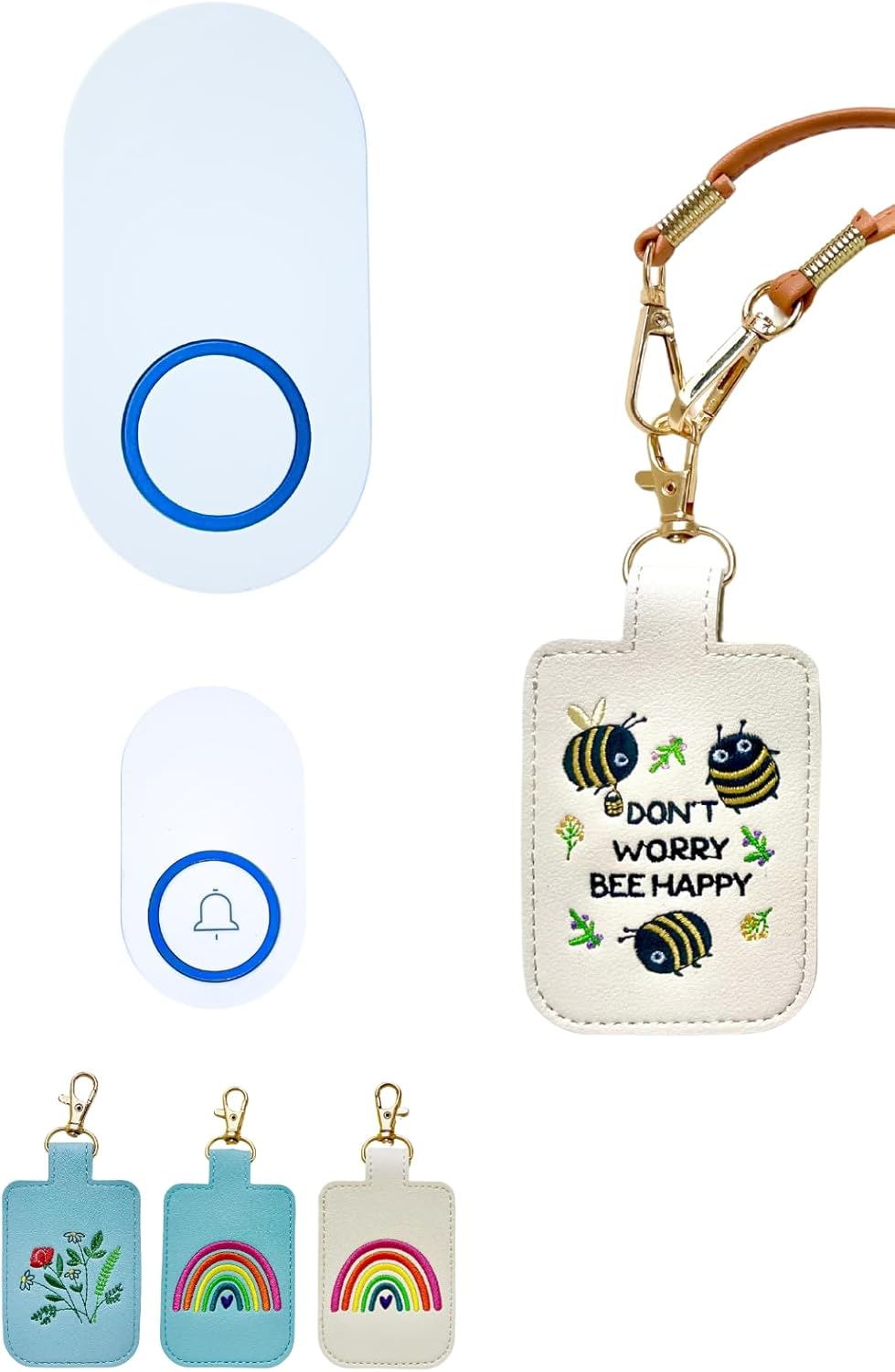 Classroom Doorbell Together with Button Holder for Classroom Management