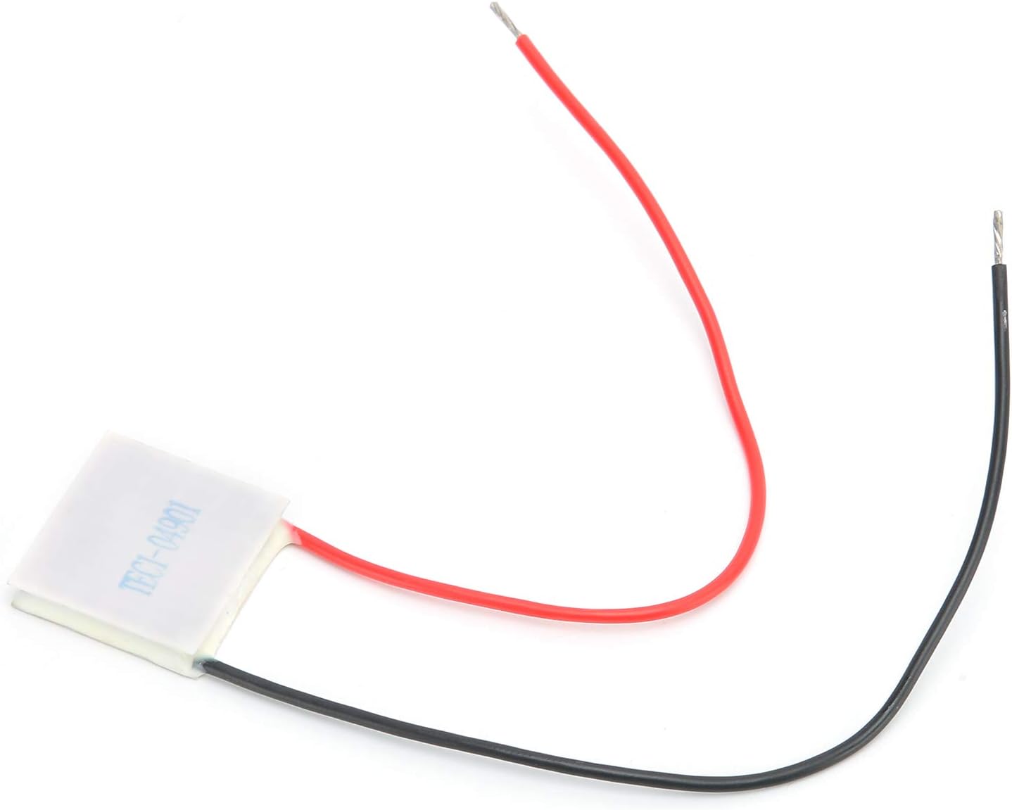 TEC104901 Semiconductor Refrigeration Tablets, 25x25mm 5V 1A Semiconductor Electronic Refrigeration Heatsink Thermoelectric Cooler Cooling Peltier Plate Module