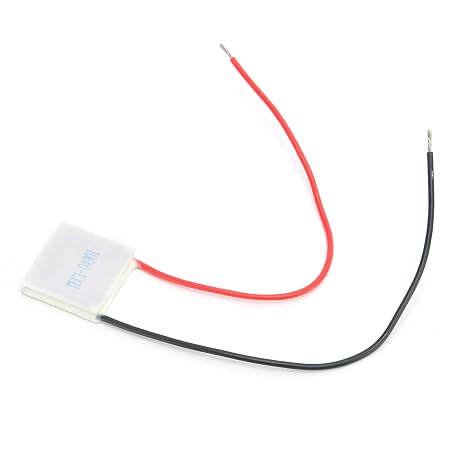 Zyyini Bindpo Thermoelectric Cooler Module, TEC1-04901 25x25mm Thermoelectric Cooler 5V1A Temperature Difference Semiconductor Refrigeration Tablets Cooling Peltier Plate Module