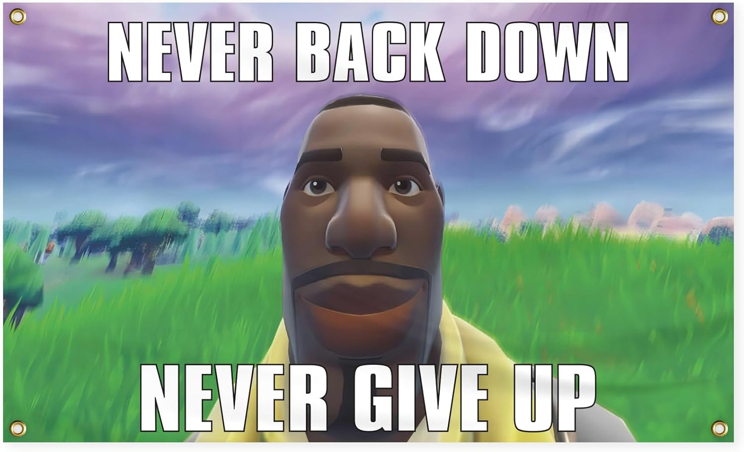 Never Back Down Flags, 3x5 Ft Never Give Up Flags Zambia | Ubuy