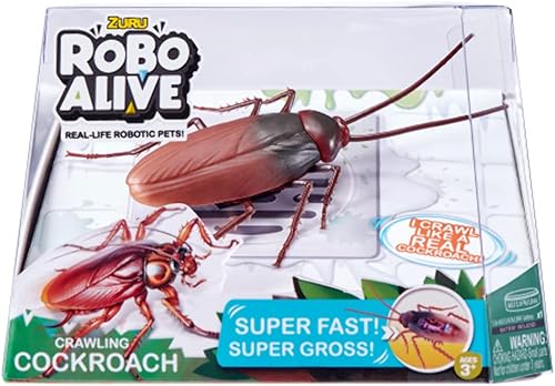 ZURU 36679 ROBO Alive Cucaracha, Marrón