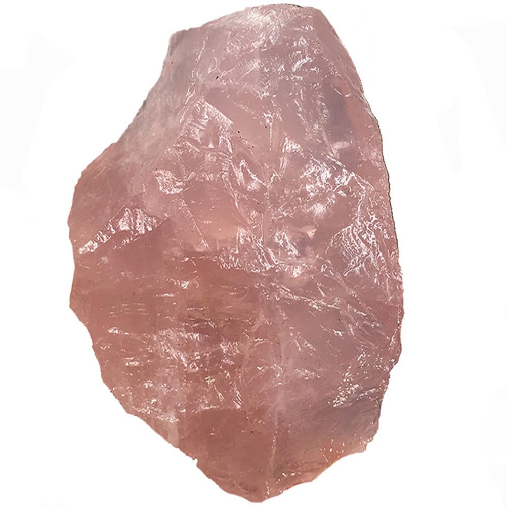 QWZTAEOZA Rose Quartz Crystals, Raw Bulk, Gem Stones, Tumbled and, Rock Collection, Minerals,100g