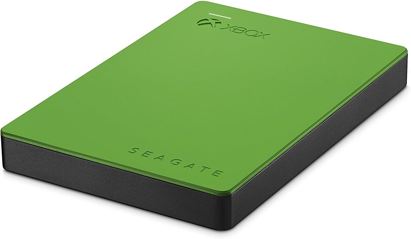 Seagate Game Drive for Xbox Green External Hard Drive Xbox One & 360 USB 3.0 (Renewed), Capacity:4.000GB (4TB)