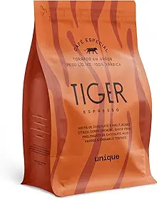 Café Especial Unique Tiger Espresso 1kg - Grãos - Doce e Intenso
