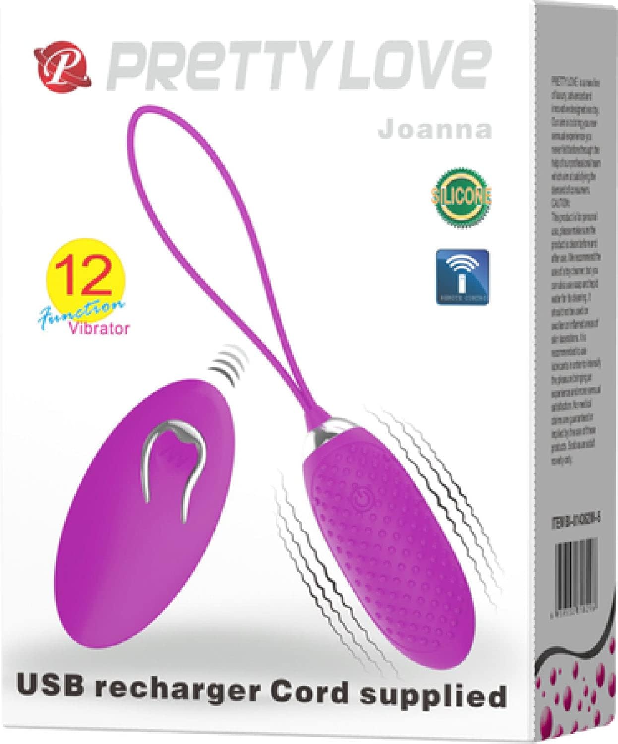 Pretty Love Joanna Bullet Vibrator Purple