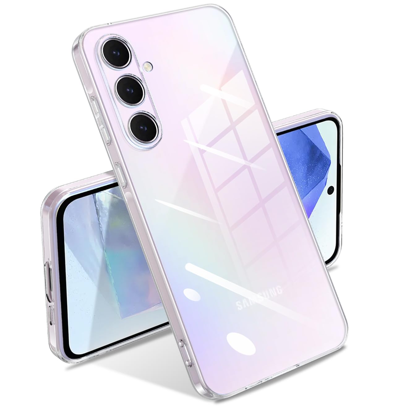 Samsung Galaxy A55 5G SIMフリー ケース付き 楽天市場】Galaxy A55 5G ケース クリア メタリック GalaxyA55 SC-53E