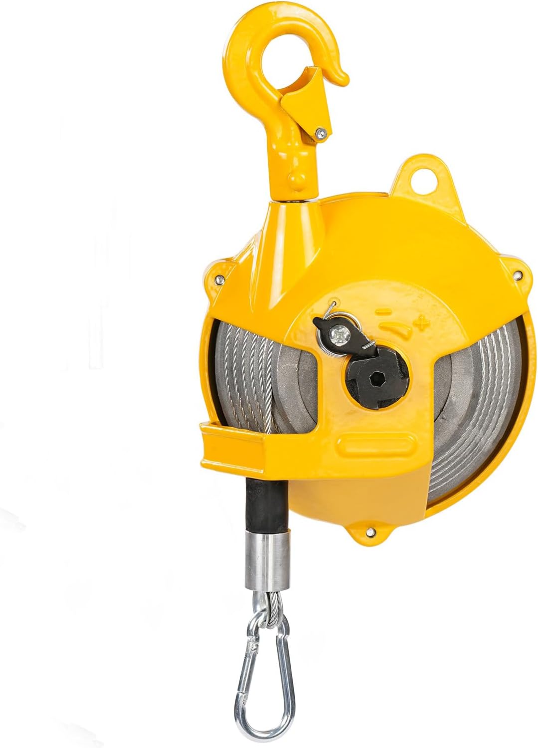 Spring Balancer 3-5kg (7~11lbs), Retractable Spring Tool Balancer with Adjustable Tension 1.9m Steel Wire Cable, Hanging Equipment Fixture for Garage & Workshop