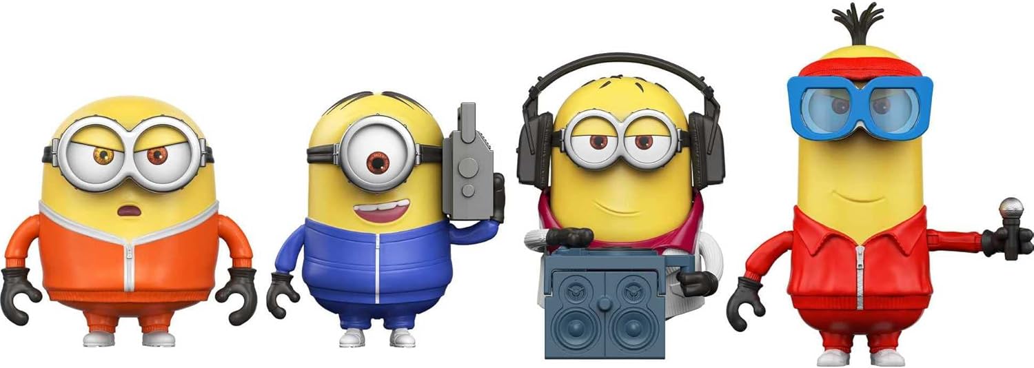 Boombox Minions Set From Illumination's Minions: the Rise Of Gru
