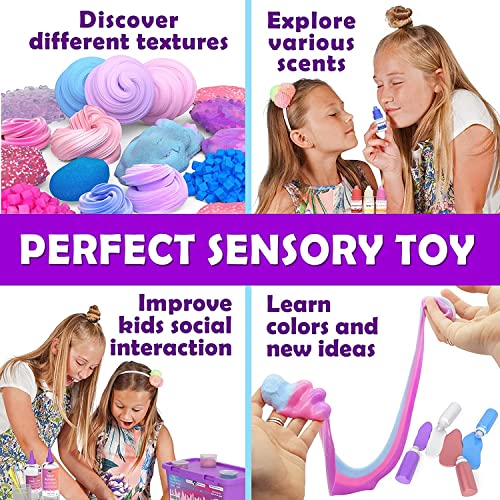 Original Stationery Unicorn Slime Kit for Girls 10-12 to Make Amazing Glow in The Dark Unicorn Slime for Kids - Thumbnail 4