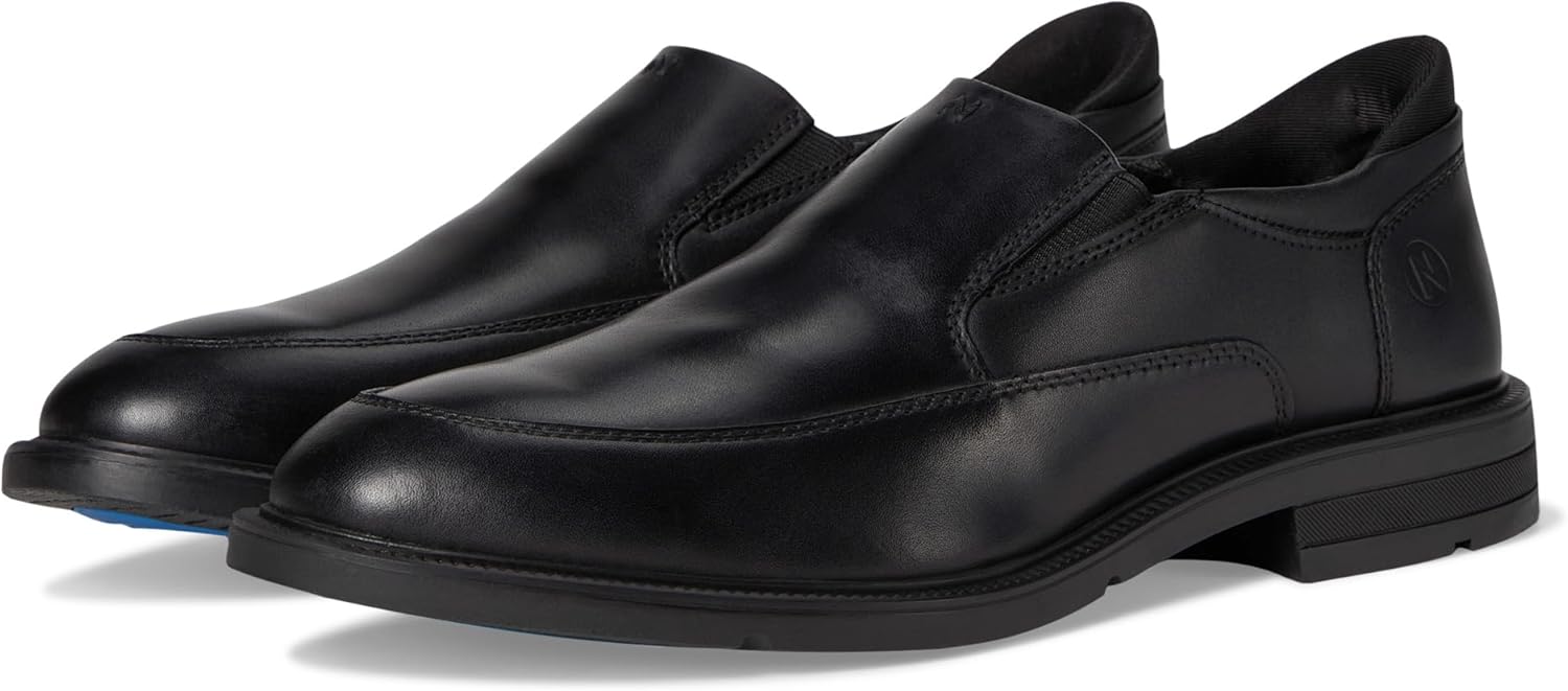 Nunn Bush Mens Kore Ez Icon Moccasin Toe Slip-on Easy-on Easy-Off Dress Casual Shoe Loafer