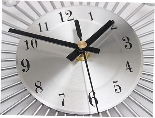 Miniatura 6 de STAHAD Reloj de pared de metal 3D, reloj de pared brillante, reloj de pared decorativo digital, reloj de pared silencioso, reloj de pared moderno,