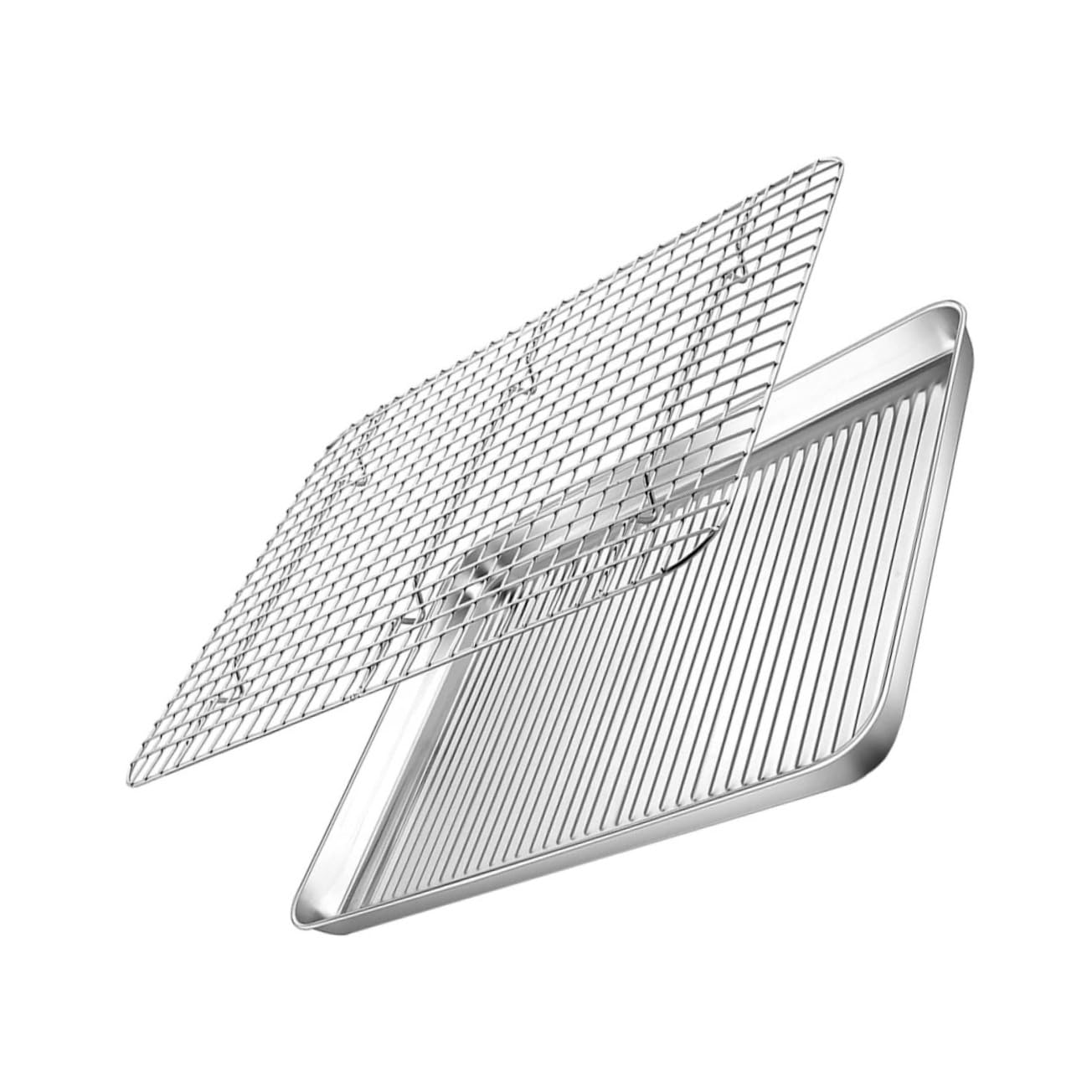 Alipis Cuisson pour Camping et Maison Plaque de Cuisson Acier Inoxydable Accessoires de Pâtisserie Pratiques pour Cuisine