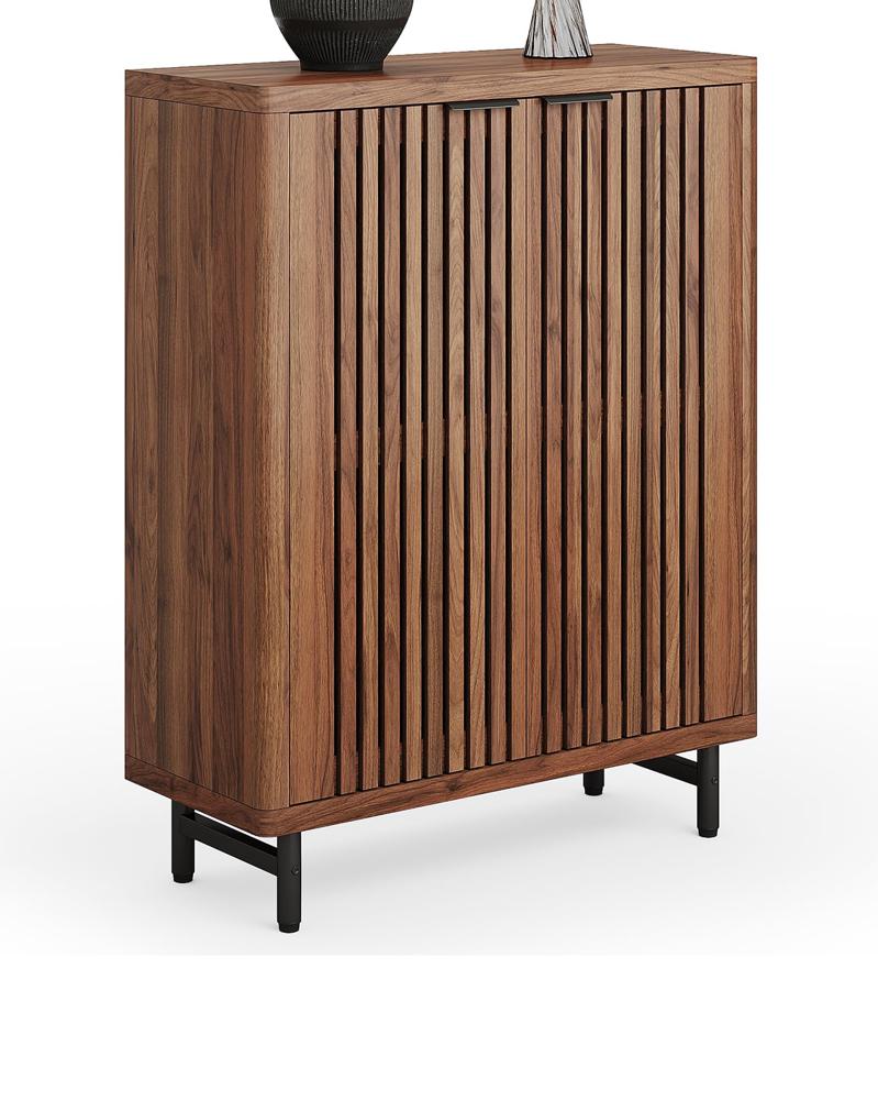 Amazon.com: LITTLE TREE 6-Tier Shoe Cabinet with Doors for Up to