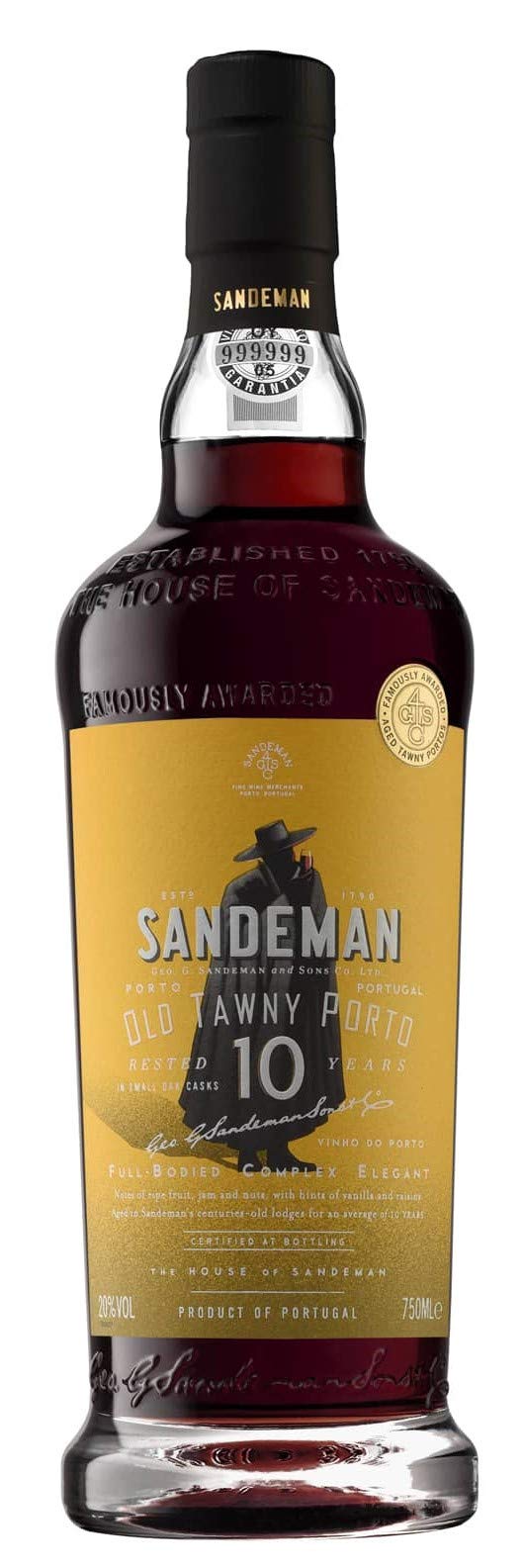 Vin de Porto Sandeman 10 years - Vin Fortifié