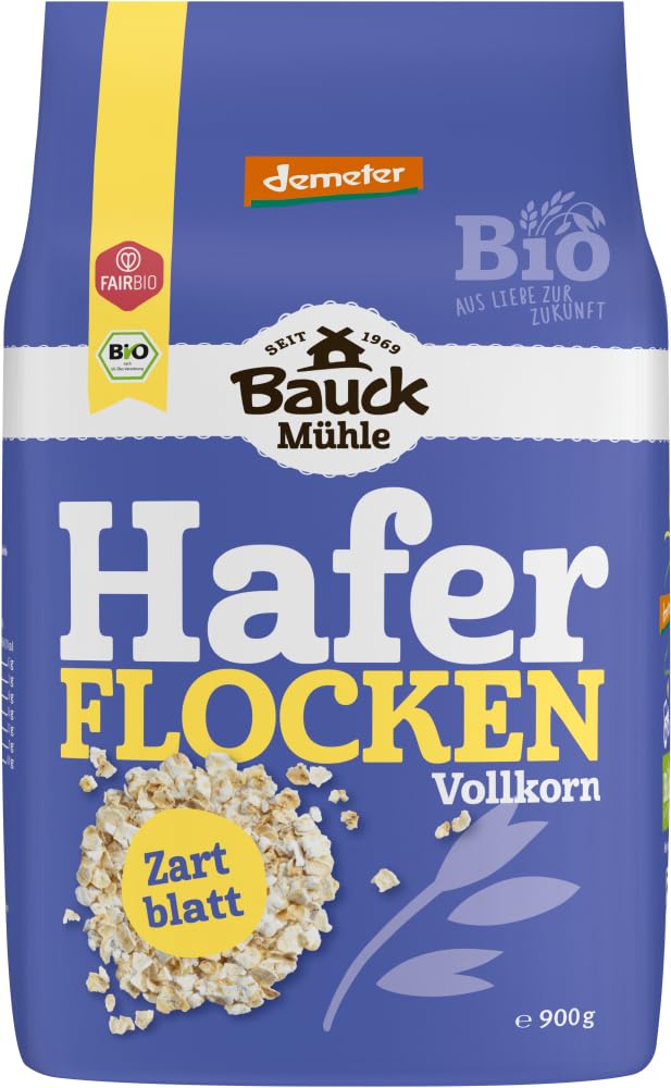 Haferflocken Zartblatt Demeter 18 x 900 g