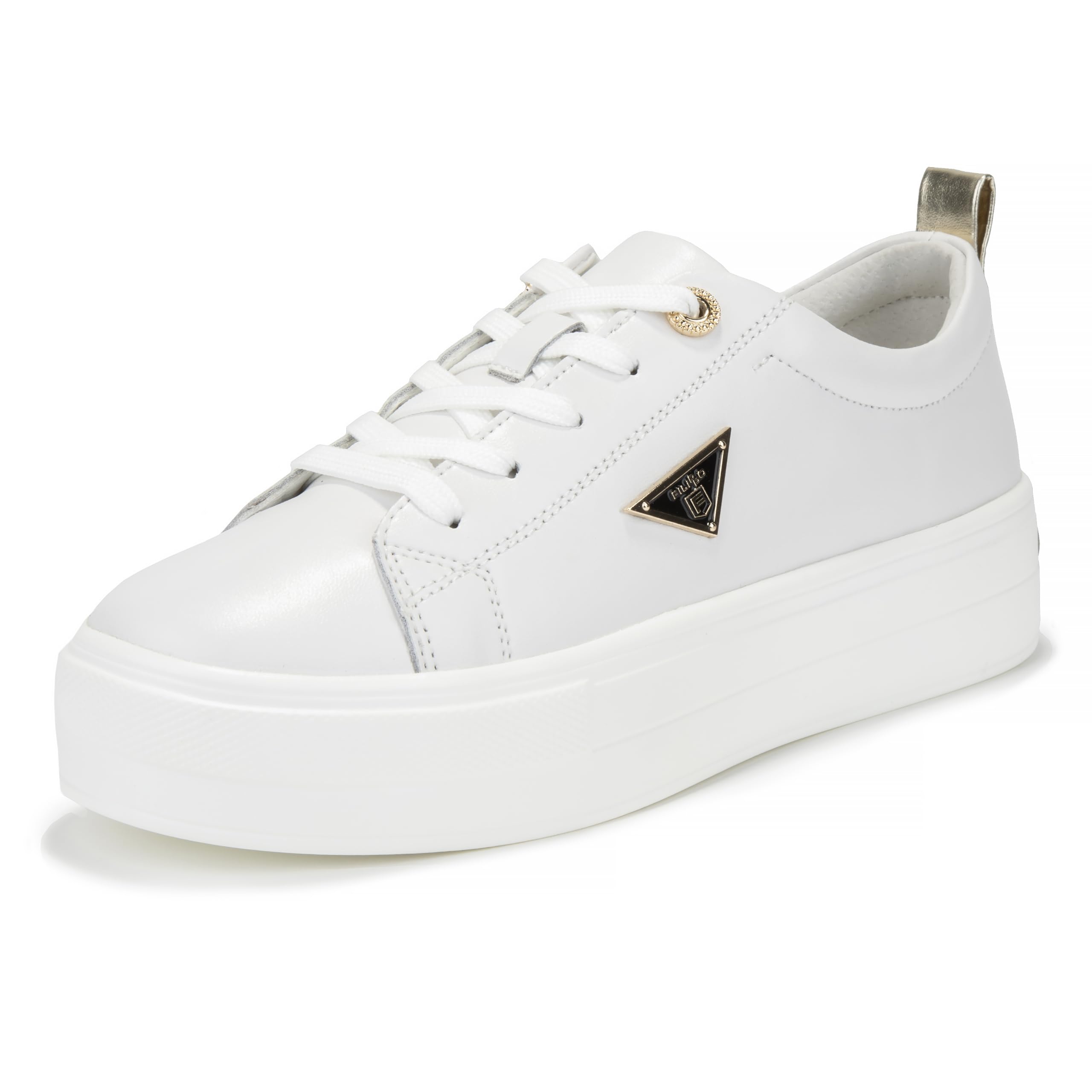 FILIPPO Sneaker da donna con plateau in pelle – scarpe da donna – scarpe basse