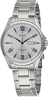 ساعة كاجوال انالوج بعقارب من الستانلس ستيل للرجال كاسيو