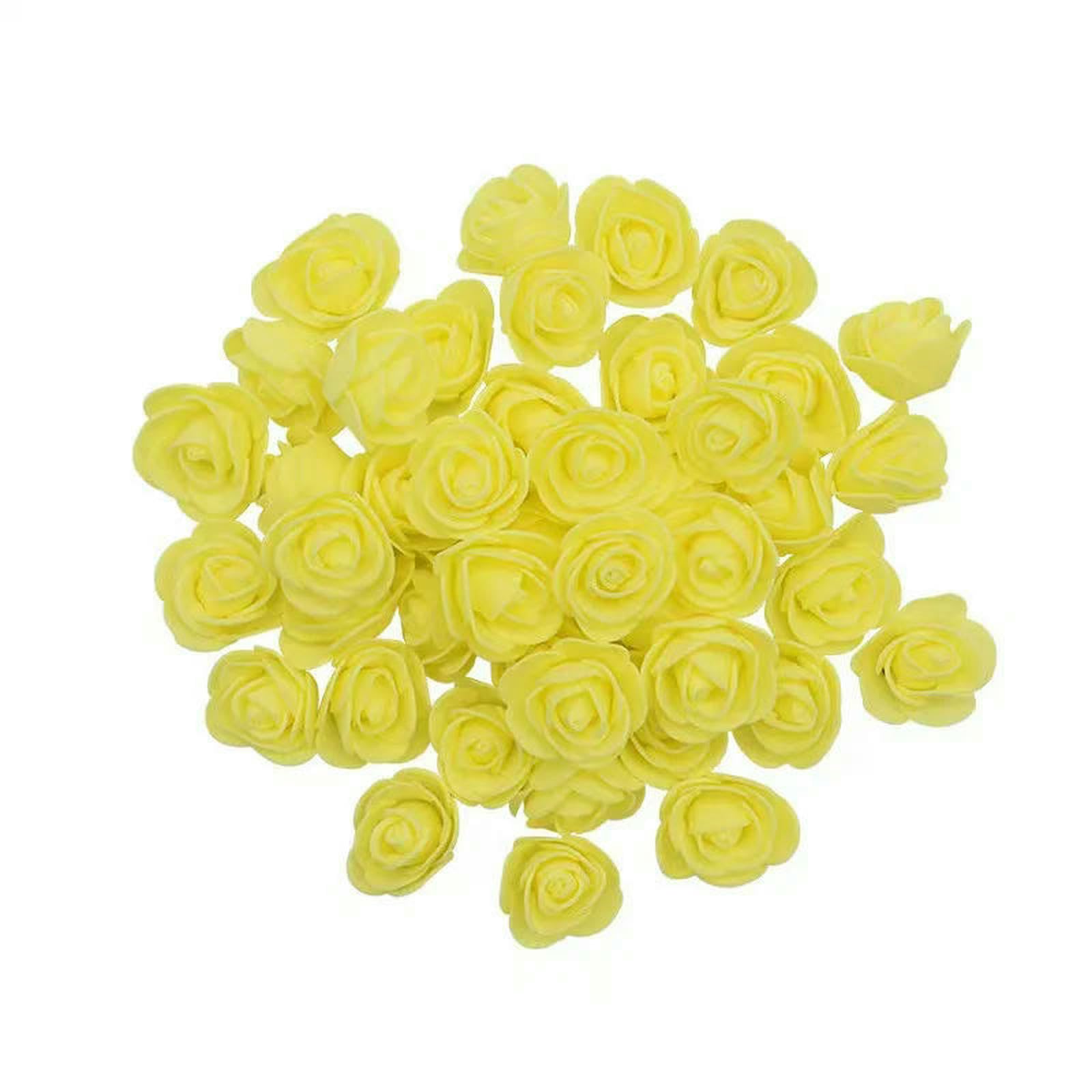 Fleurs artificielles et roses en mousse pour décoration de fête | 500 pièces