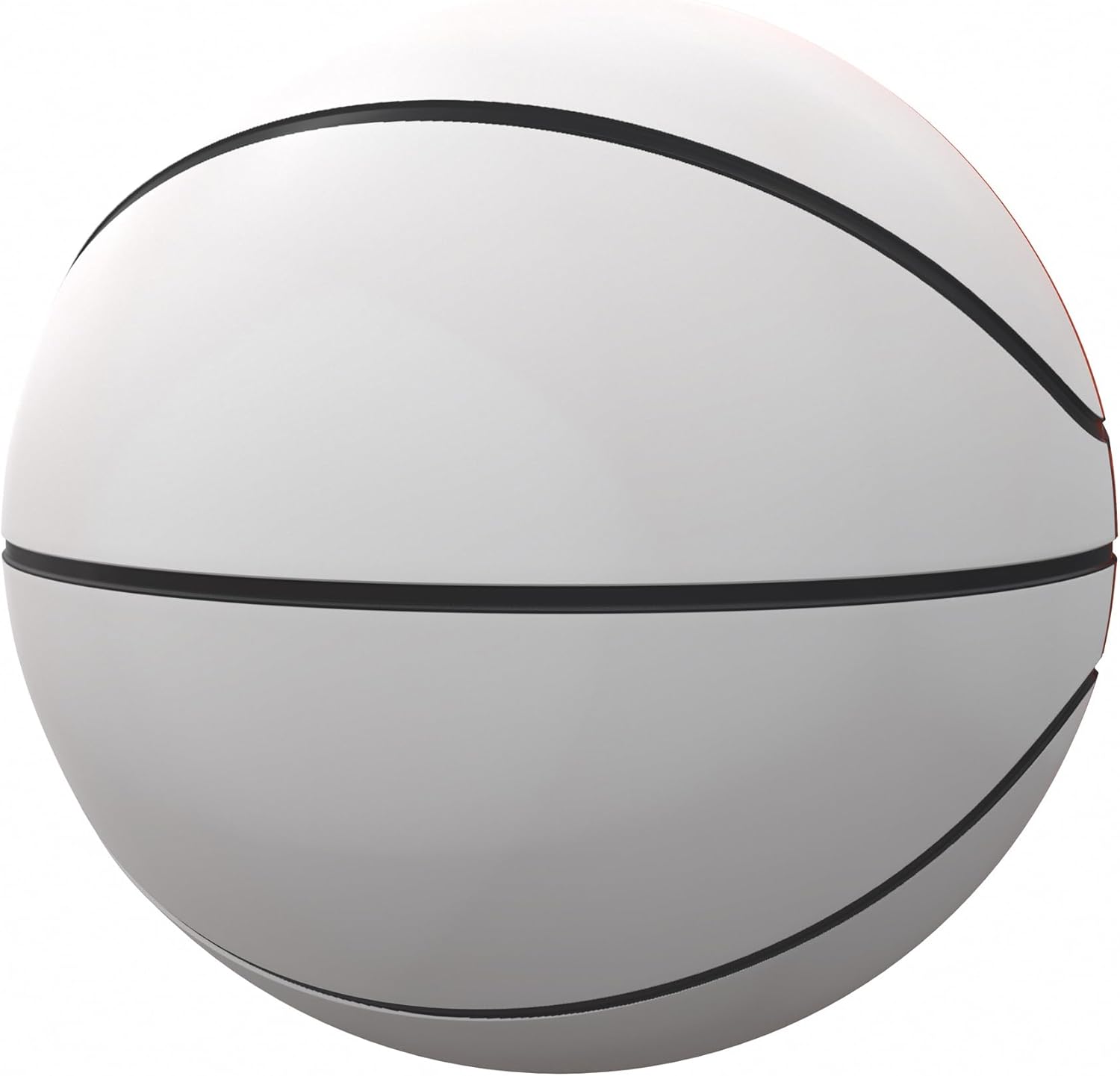 Logo Brands Plain Red Mini Autograph Basketball