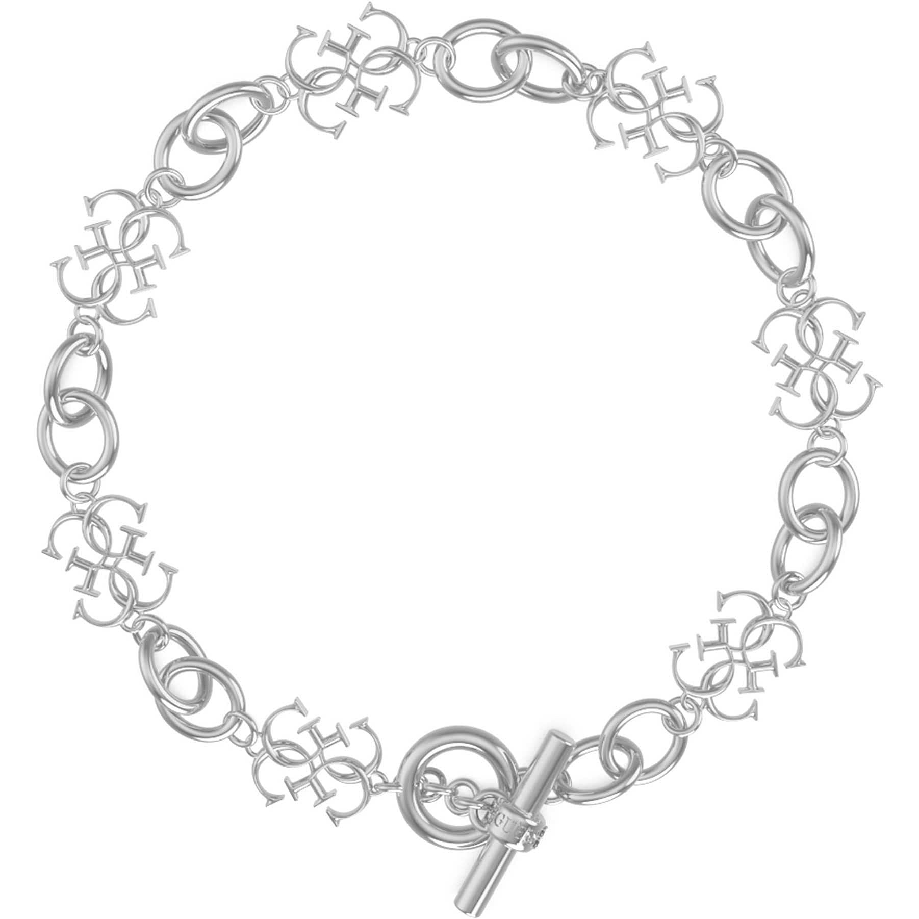 Guess Necklace 4G Status JUBN01470JWRHT-U Brand, one Size, Non-Precious Metal, Not a Gemstone
