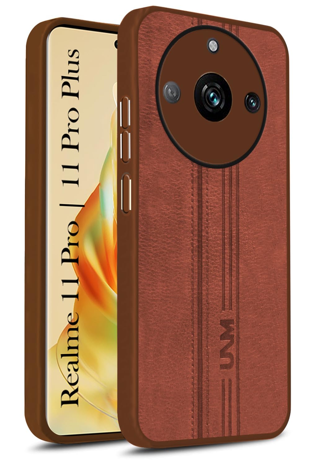 Jkobi Back Cover Case for Realme 11 Pro 5G | Realme 11 Pro Plus 5G (Leather Finish | Anti Skid Side Grip | Soft Touch | Minimalist Design |Brown) (B0CZHXDNGP) Amazon Price History, Amazon Price Tracker
