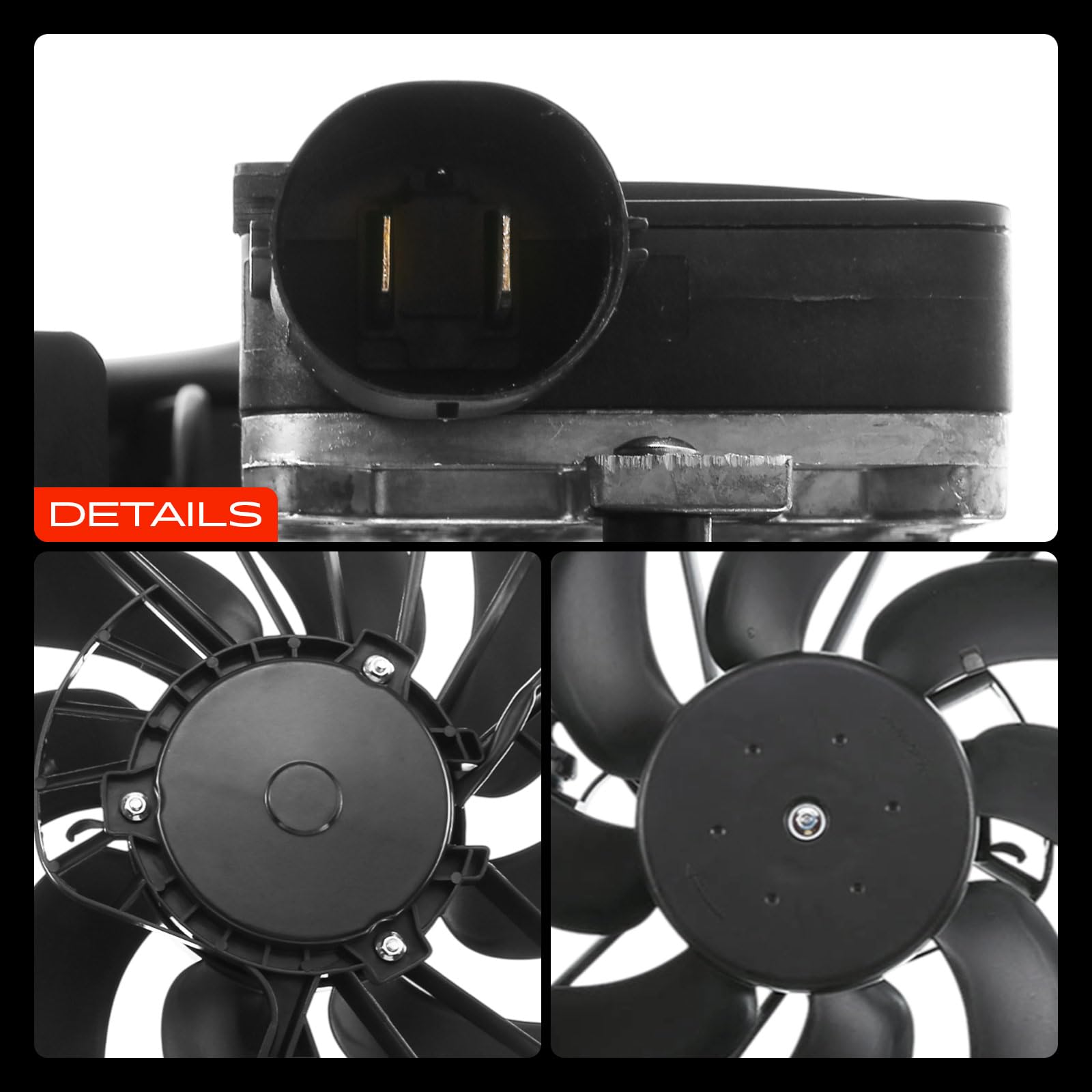 Wentylator chłodzący 2-biegunowy do C-Max II DXA/CB7 Focus III Grand C-Max DXA/CB7 2010-2019 8V61-8C607-EB