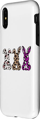 Miniatura 8 de iPhone 11 Pro Max - Camisa de Pascua con diseño de conejito de leopardo