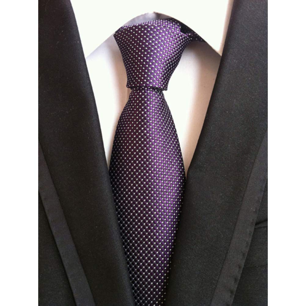 Cravate 8cm hommes pour costumes de mariage et soirées habillées