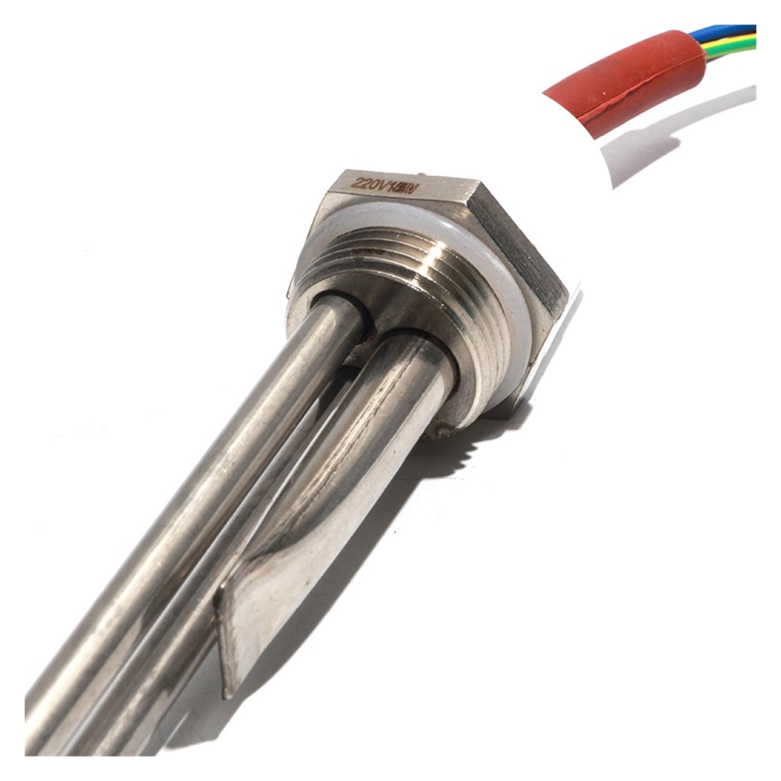 Élément Chauffant Solaire For Eau Chaude Sanitaire, Acier Inoxydable 304, Filetage DN25 G1" 32 Mm, 220 V, 1,5 KW, 2 KW, 3 KW, 290 Mm, Chauffe-eau Solaire À Ballon À Chauffage Rapide(1.5KW 290mm)