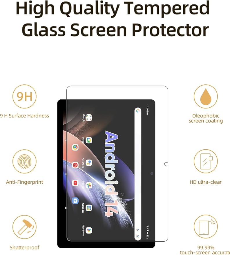 Protector de pantalla templado para aiprotablet C20 10.1 pulgadas miniatura 2