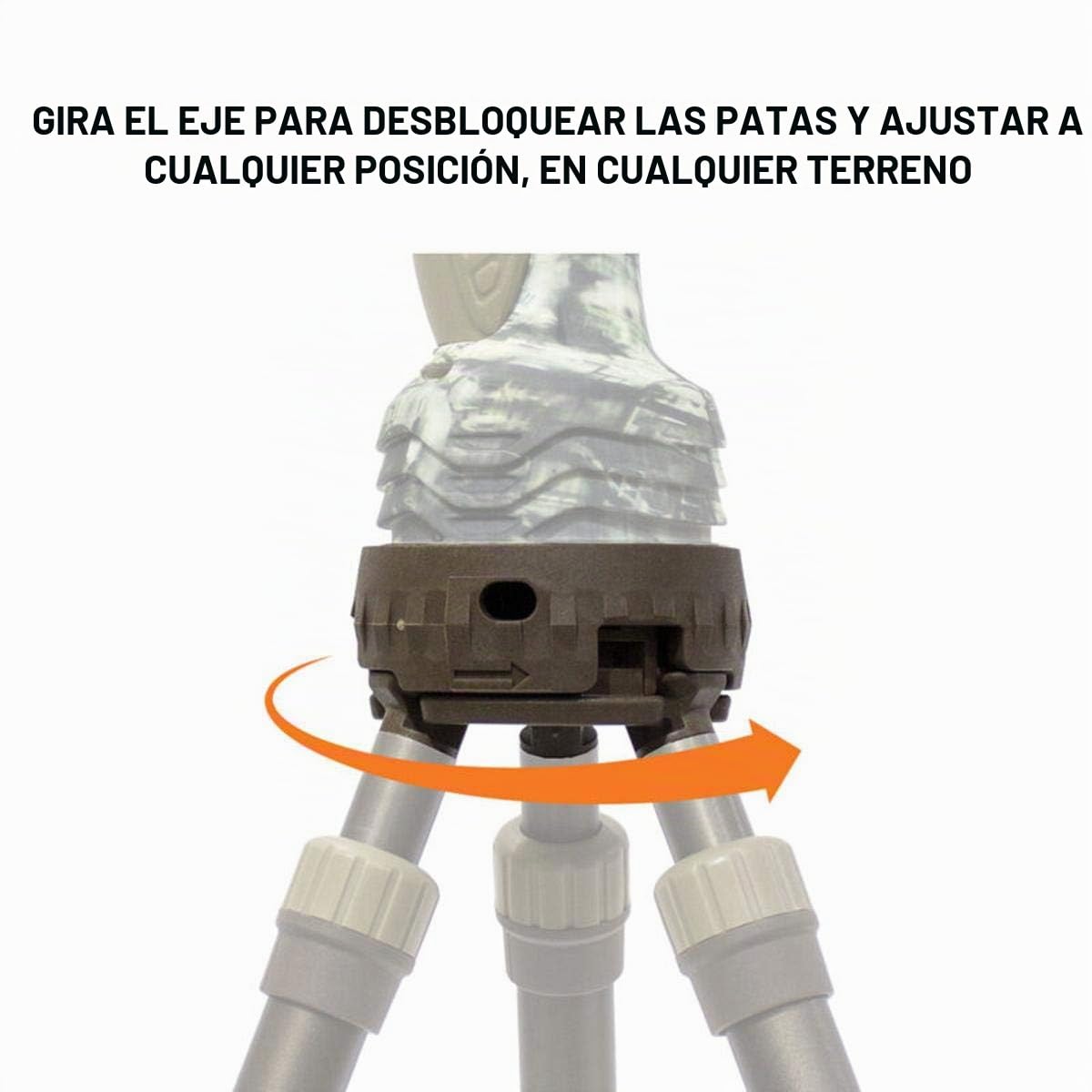 Primos Hunting Trípode de Caza Trigger Stick Gen 3 - Trípode de Disparo Alto. Estable, Resistente y versátil. Fácil de Usar con una Mano. Para Armas, Cámaras y Óptica.