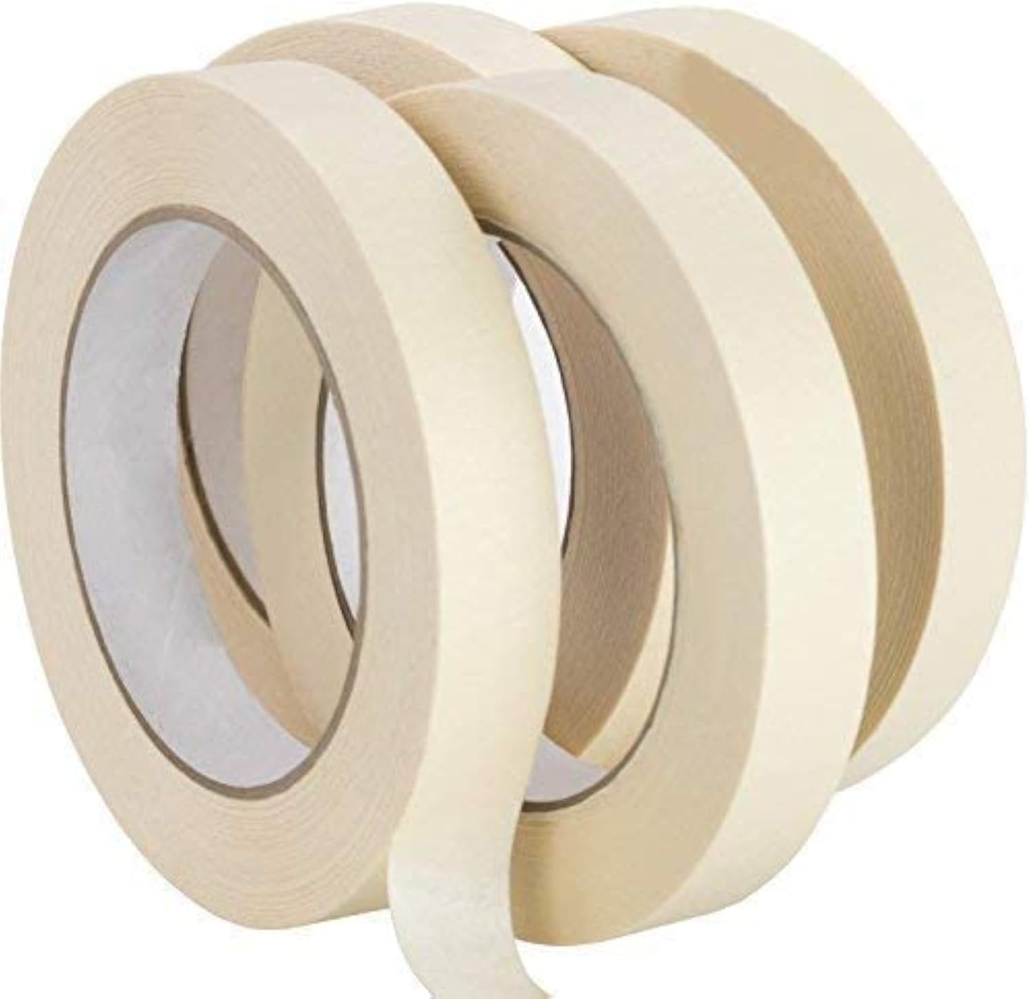 PHYXOLOGY SUPPLY 3/4 in Pro-Grade Masking Tape. 60 Yard 12 Pack = 720 Yards of Multi-Use, Easy Tear Tape. Great for Labeling, Painting, Packing and More. Adhesive Leaves No Residue.
