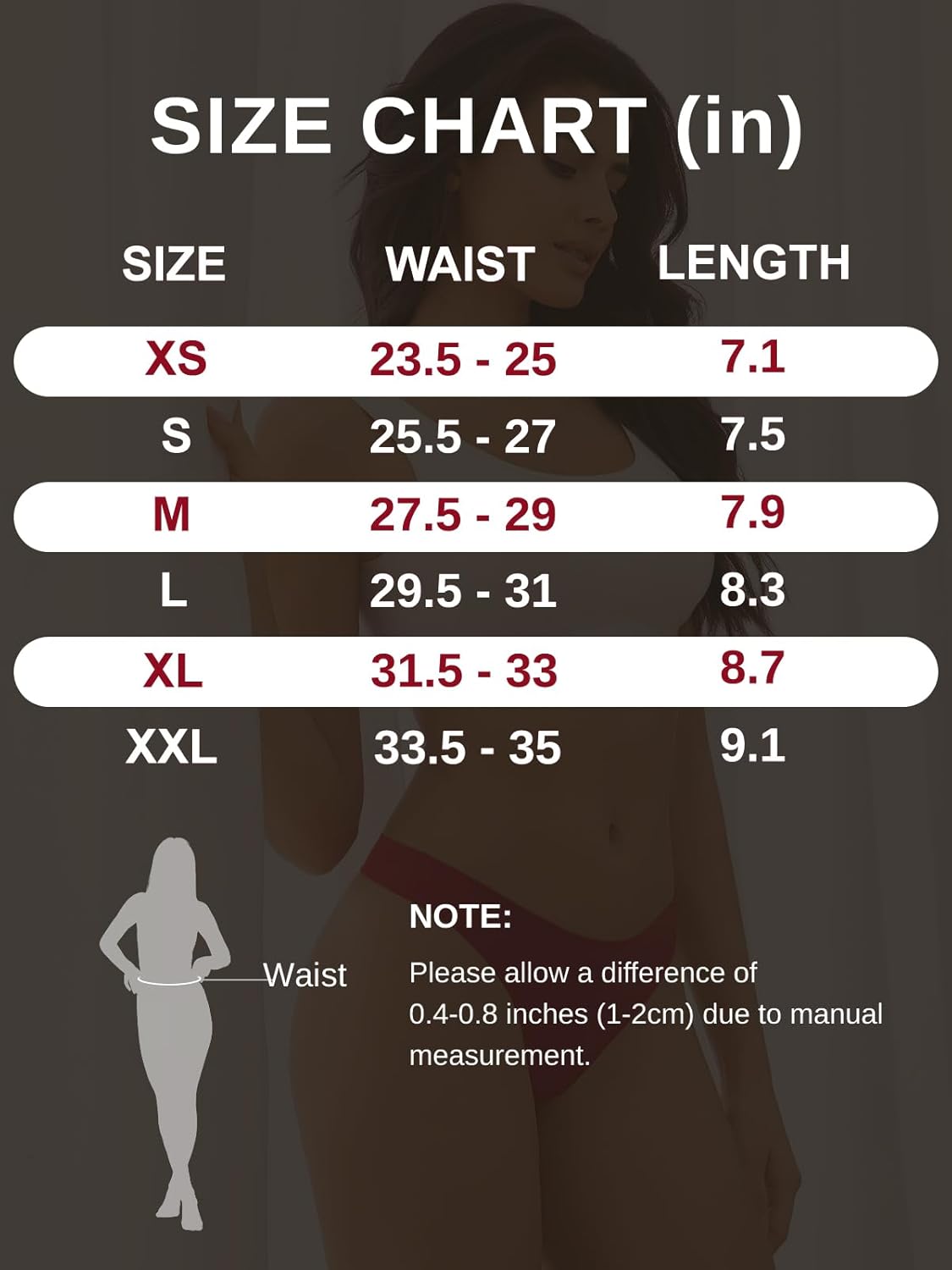 Thongs for Women Seamless Breathable Soft Underwear No Show Ladies Panties 6 Pack - Image 6