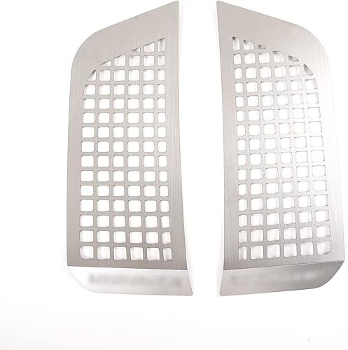 YIWANG Aleación de aluminio guardabarros lateral salida de aire cubierta Trim para Land Rover Defender 110 2020 2021 accesorios de coche 2 unidsset