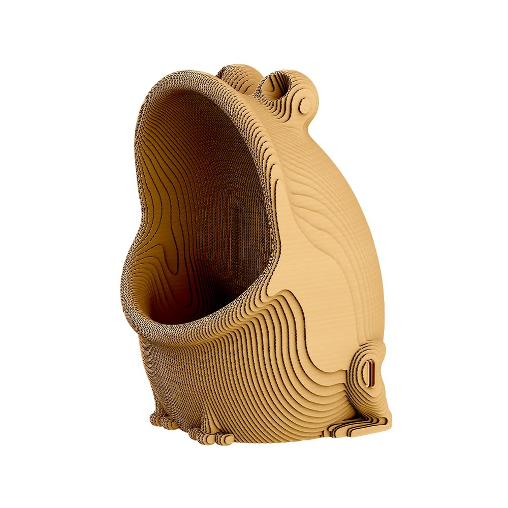 Grenouille Puzzle 3D en Carton – Maquette à Monter